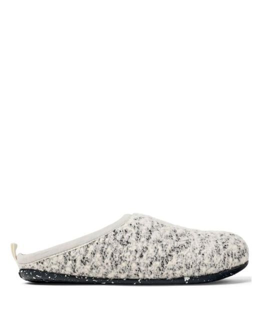 Camper White Wabi Slip-On Slippers