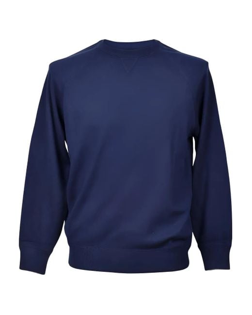 メンズ Brunello Cucinelli ラグランスリーブ スウェットシャツ Blue