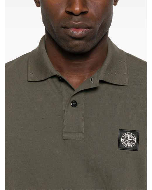 Polo di Stone Island in Green da Uomo