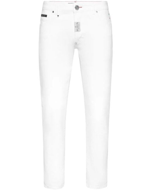Jeans di Philipp Plein in White da Uomo