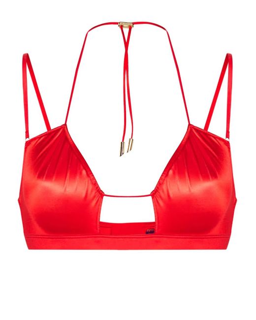 Brassière French Kiss Maison Close en coloris Red