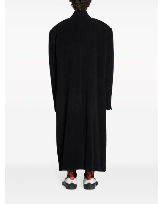 Abrigo oversize de cachemira Balenciaga de hombre de color Black