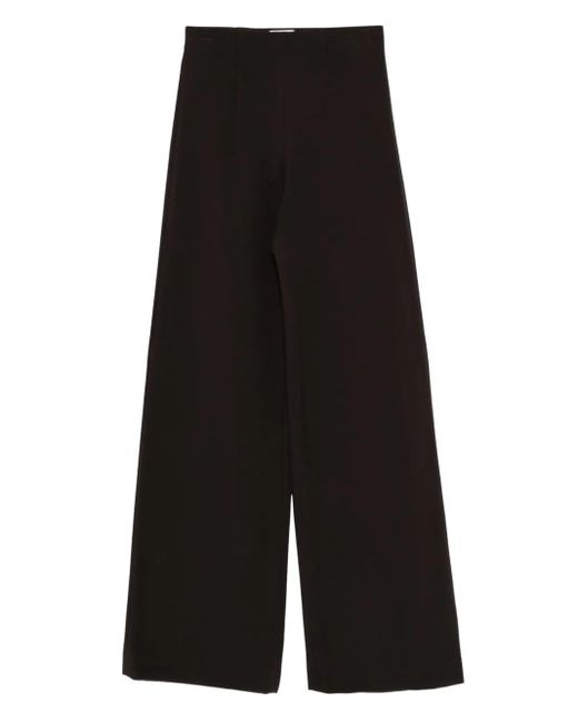 Seductive Black Kimberley Wide-Leg Trousers