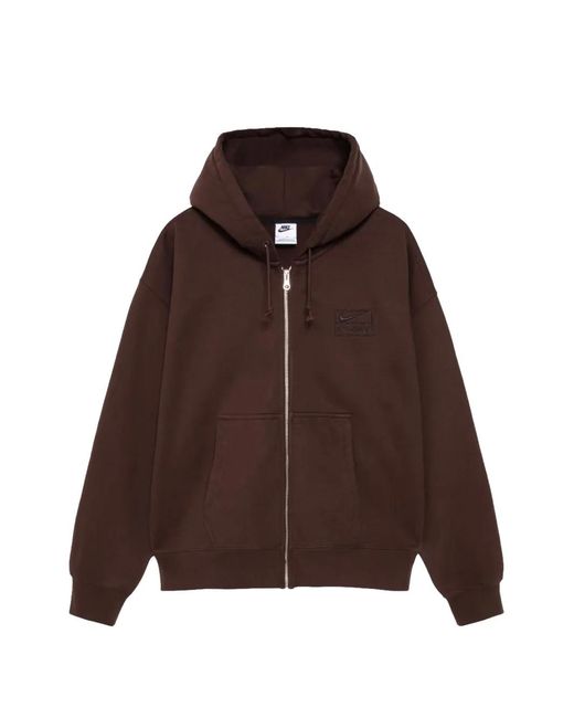 ナイキ ステューシー ジップ パーカー ブラウン US Mサイズ 最安値 Nike メンズ ブラウン X Stussy ジップアップ パーカーの通販はau PAY