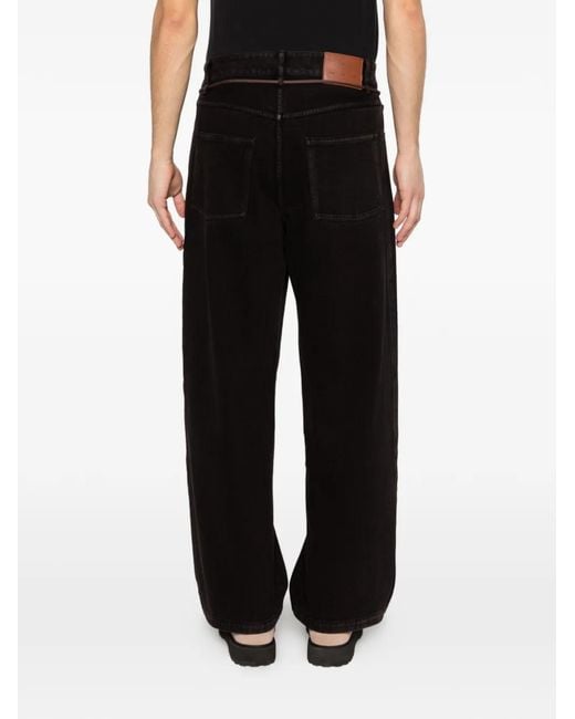 Song For The Mute White Drawstring Jeans for men