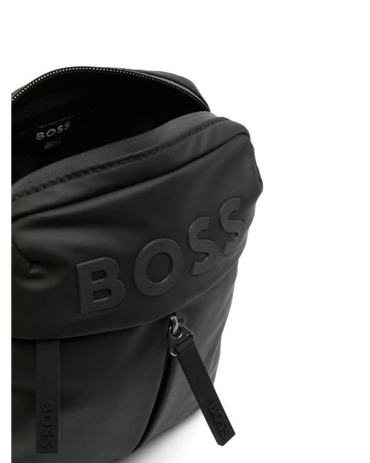 Boss Black Stormy Logo-emed Crossbody Bag for men
