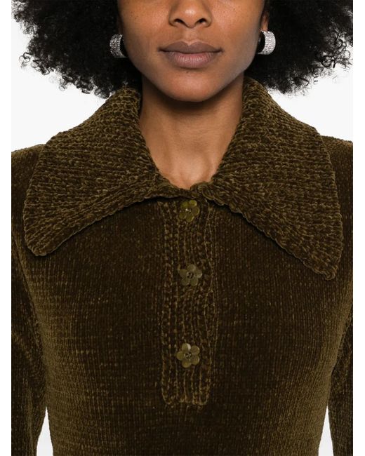 CECILIE BAHNSEN Calla セーター Green