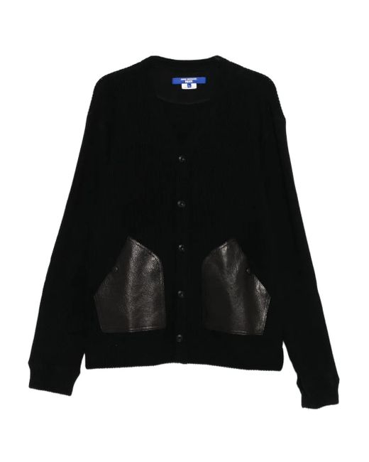 Cárdigan de lana Junya Watanabe de hombre de color Black