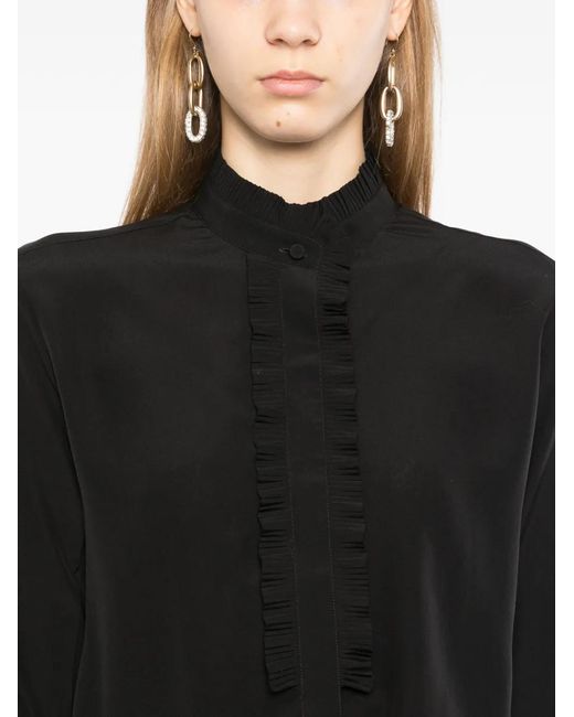Tom Ford Black Ruffle Shirt