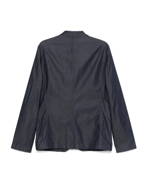 Paul Smith Blue Denim Blazer for men