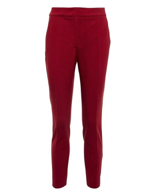 Max Mara Red Pegno Trousers