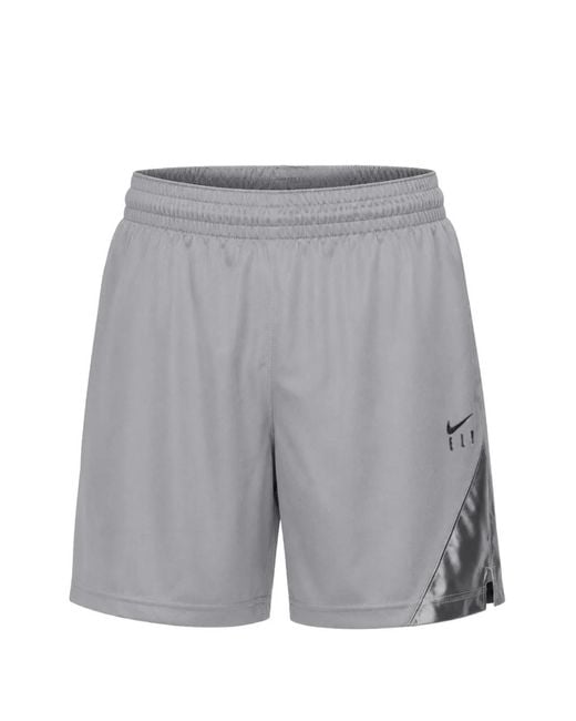 Nike Gray Dri-Fit Isofly Basketball Shorts