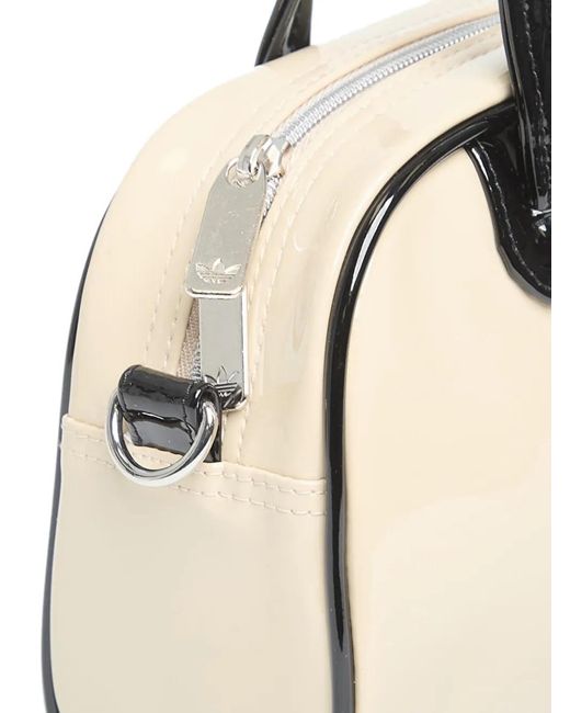 Adidas Natural Mini Logo-Detail Tote Bag