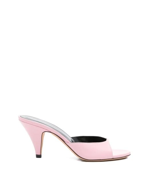Jude Pink Haze Peep-Toe Sandals