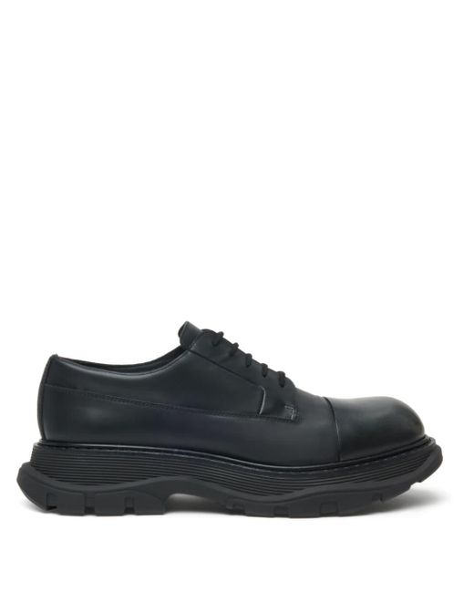 Zapatos Tread con cordones Alexander McQueen de hombre de color Black