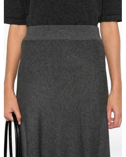 Pennyblack カシミアブレンド スカート Gray