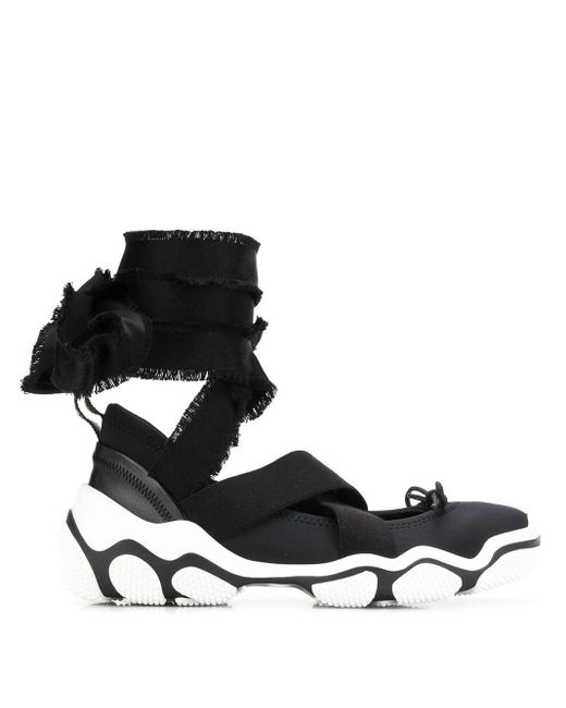 red valentino ballet sneakers