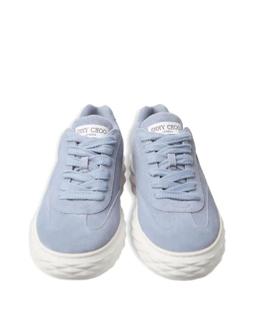 Jimmy Choo Diamond Maxi Retro Sneakers in het Blue voor heren