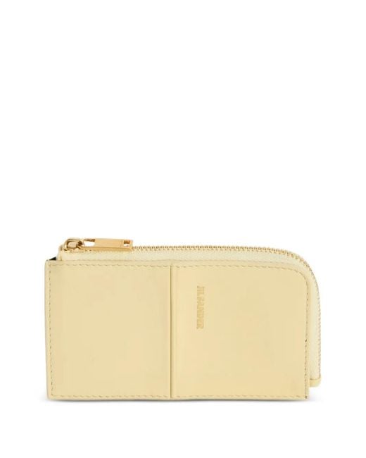 Jil Sander Natural Linea Coin Purse Small