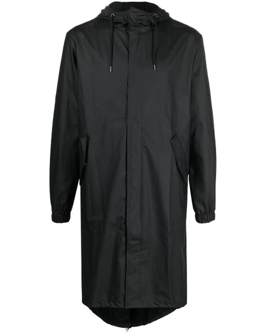 Rains Black Coats And Coats