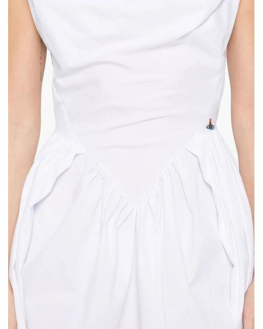 Vivienne Westwood White Sunday Mini Dress