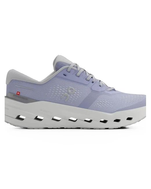 On Shoes White Cloudrunner 3 Sneakers