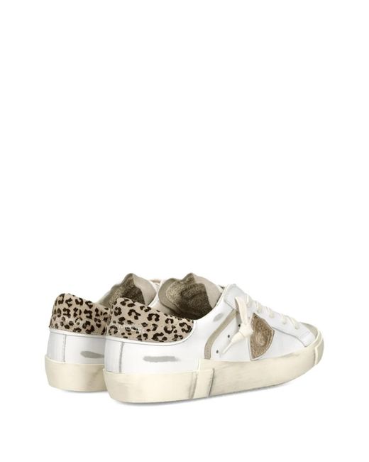Philippe Model Multicolor Prsx Low Sneakers Mit Animal-Print