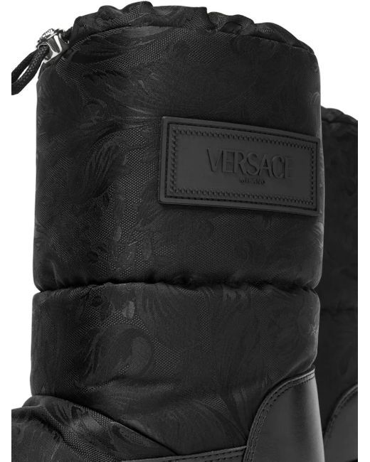 Versace バロッコ ミラノブーツ Black