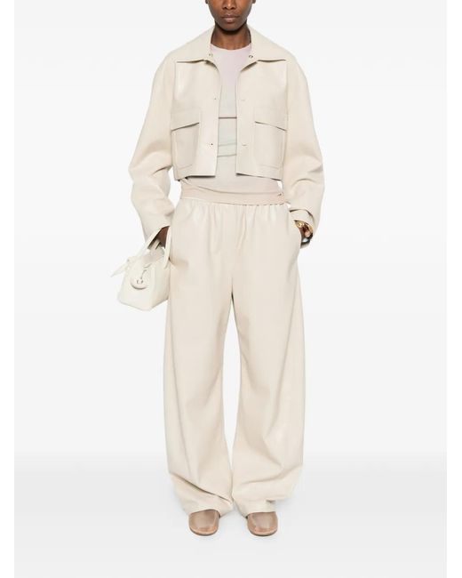Nanushka White Omolara Jacket