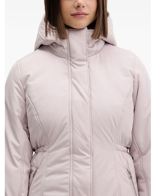 Hollister Pink Hooded Padded Coat