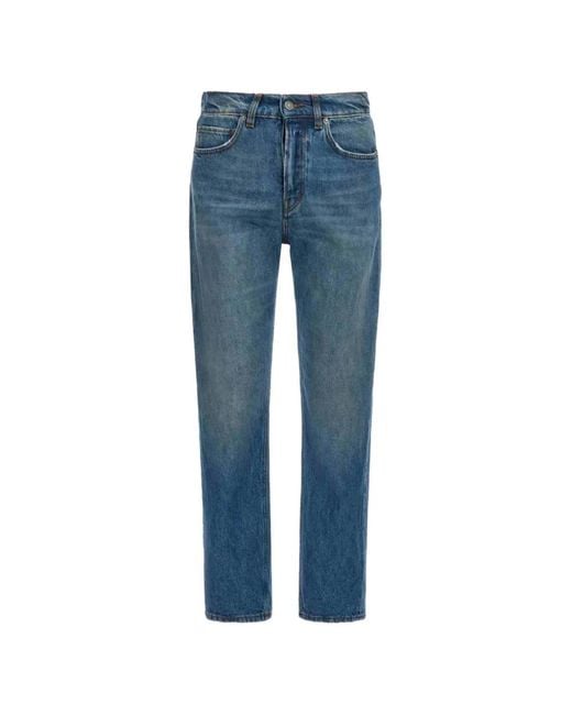 Roberto Cavalli Blue Belt-Loops Jeans for men