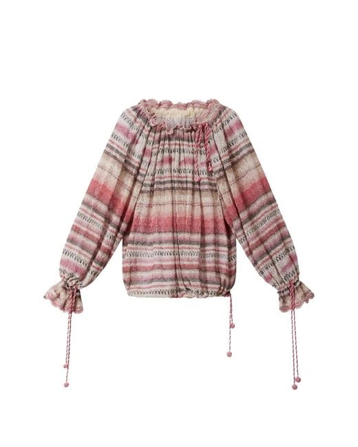 Isabel Marant Red Nalyna Top