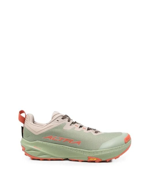 Altra Green Experience Wild 3+ Panelled Sneakers for men