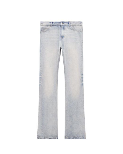 Courreges Bootcut Katoenen Jeans in het Gray voor heren
