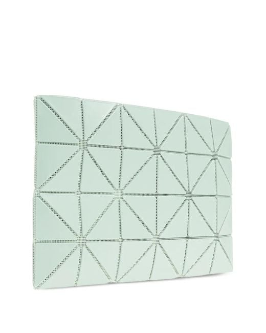 Issey Miyake Blue Geometric Tote Bag