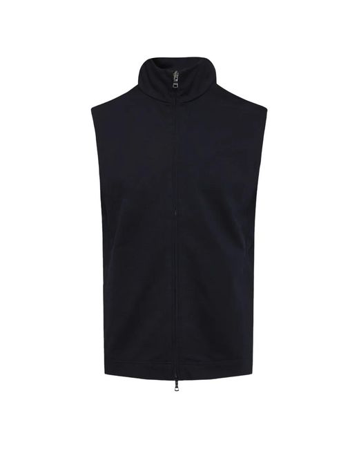 Orlebar Brown Blue Dorien Gilet for men