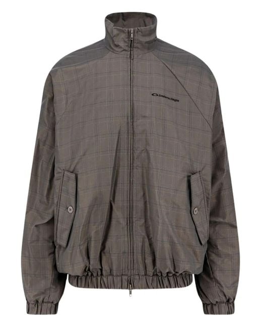 Chaqueta con cremallera Balenciaga de hombre de color Gray