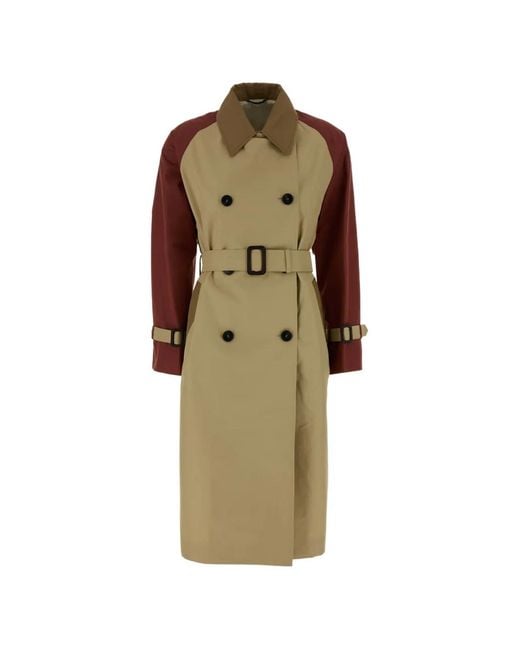 Weekend by Maxmara Natural Canasta Colour-Block Trench Coat