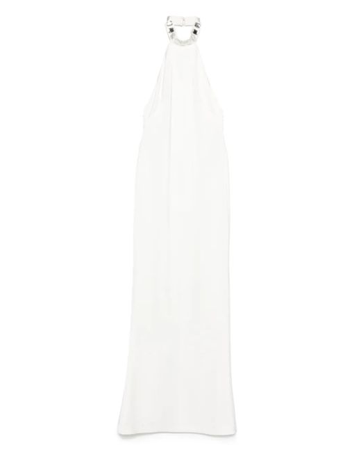 SILK LOVE & LACE Women's White Estela Dress - www.eharrisgallery.com