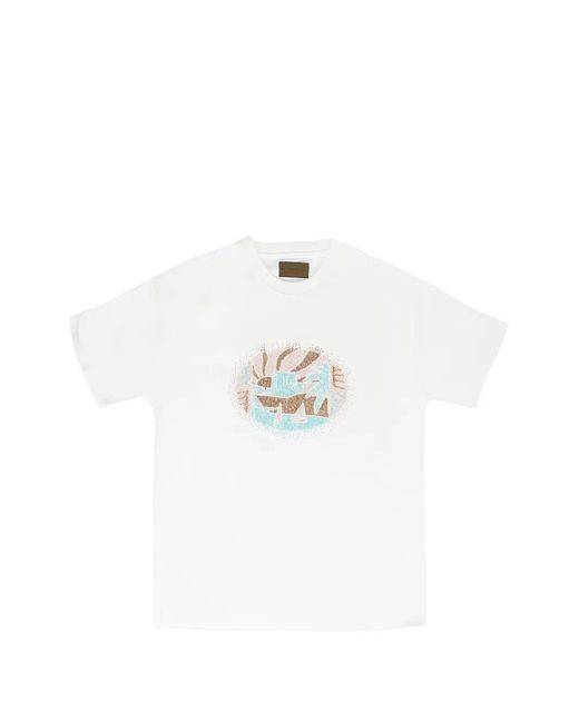 BIRTH OF ROYAL CHILD White Beaded T-Shirt for men