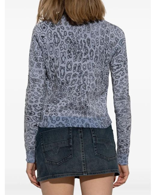 DIESEL Blue M-Alima Cardigan