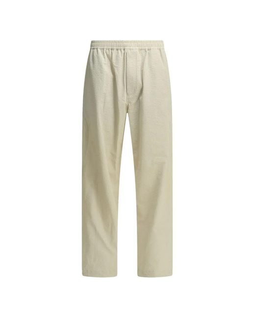 Goldwin Screen Broek Met Elastische Taille in het Natural voor heren