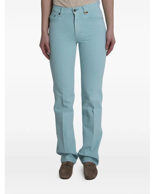 Chloé Blue Straight Jeans