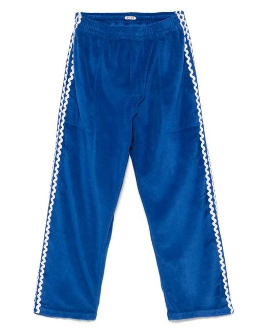 メンズ Bode トリートリム トラックパンツ Blue