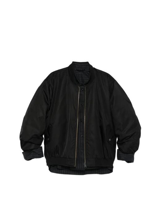 G-Star Black Reversible Bomber Jacket for men