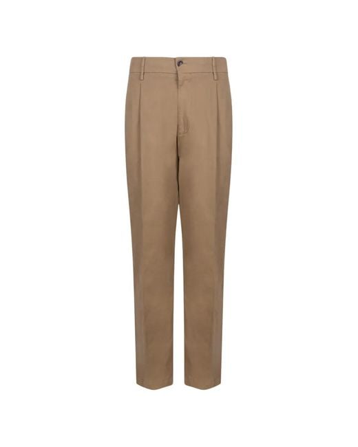 BE ABLE Natural Pleated Trousers for men