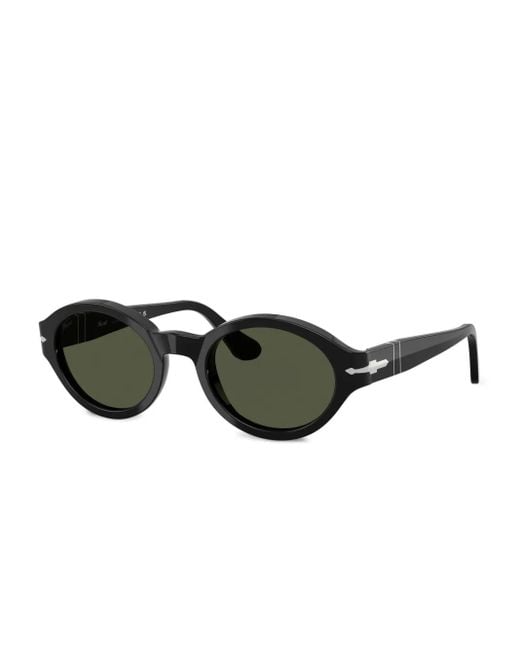 Persol Green Loris Round-Frame Sunglasses
