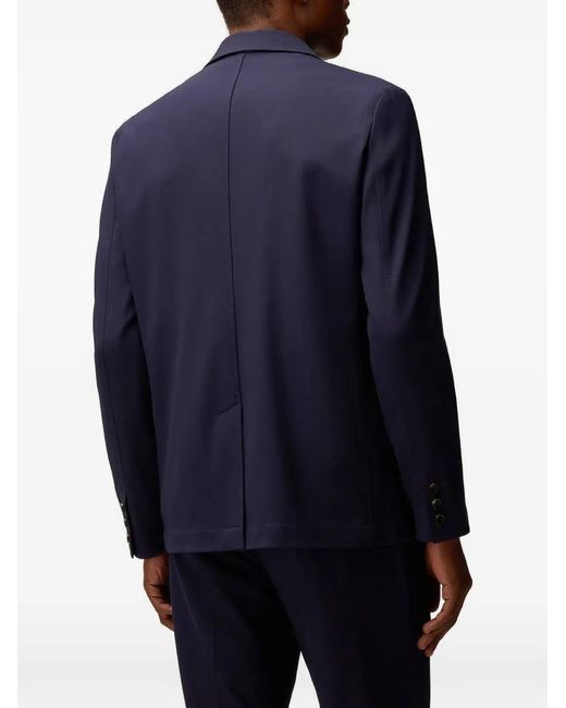 RETORI Blue Virgin-Wool Blazer for men