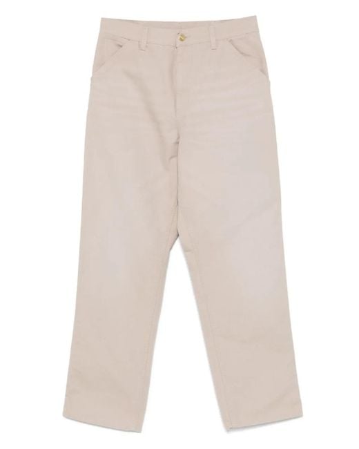 Carhartt White Single-Knee Trousers for men