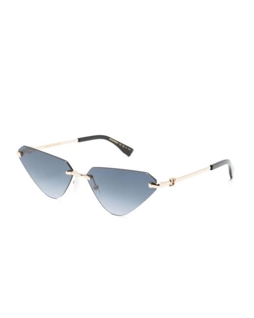 DSquared² Blue Hype Cat-Eye Frame Sunglasses